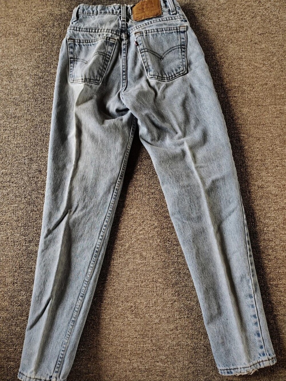 Vintage Levi's Relaxed Fit Light Blue Denim Jeans Straight Leg sz 3